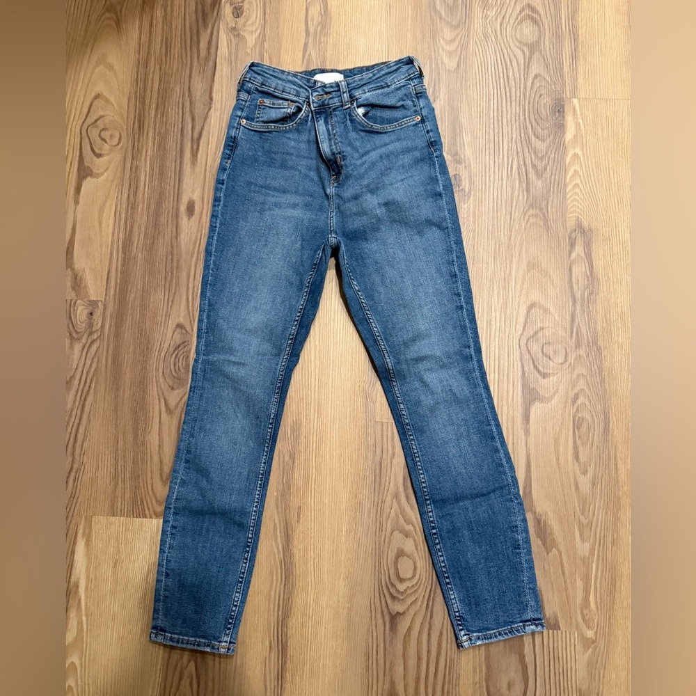 H&M high-waisted skinny jeans